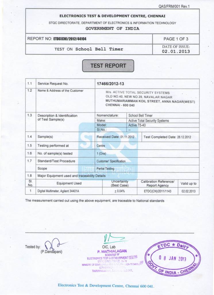 School College Factory Bell Timer